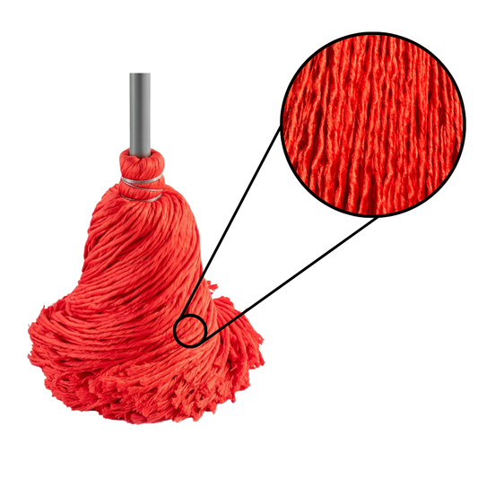 Paquete de 12 Trapeadores de Microfibra Española Jumbo