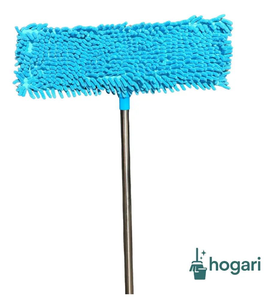 Mop Sacudidor De Microfibra Rectangular Para Pisos En Seco Hogari