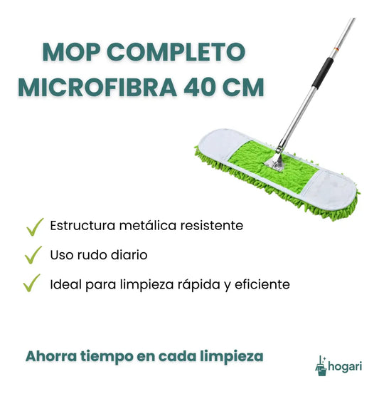 Mop Completo Microfibra 40 cm Hogari