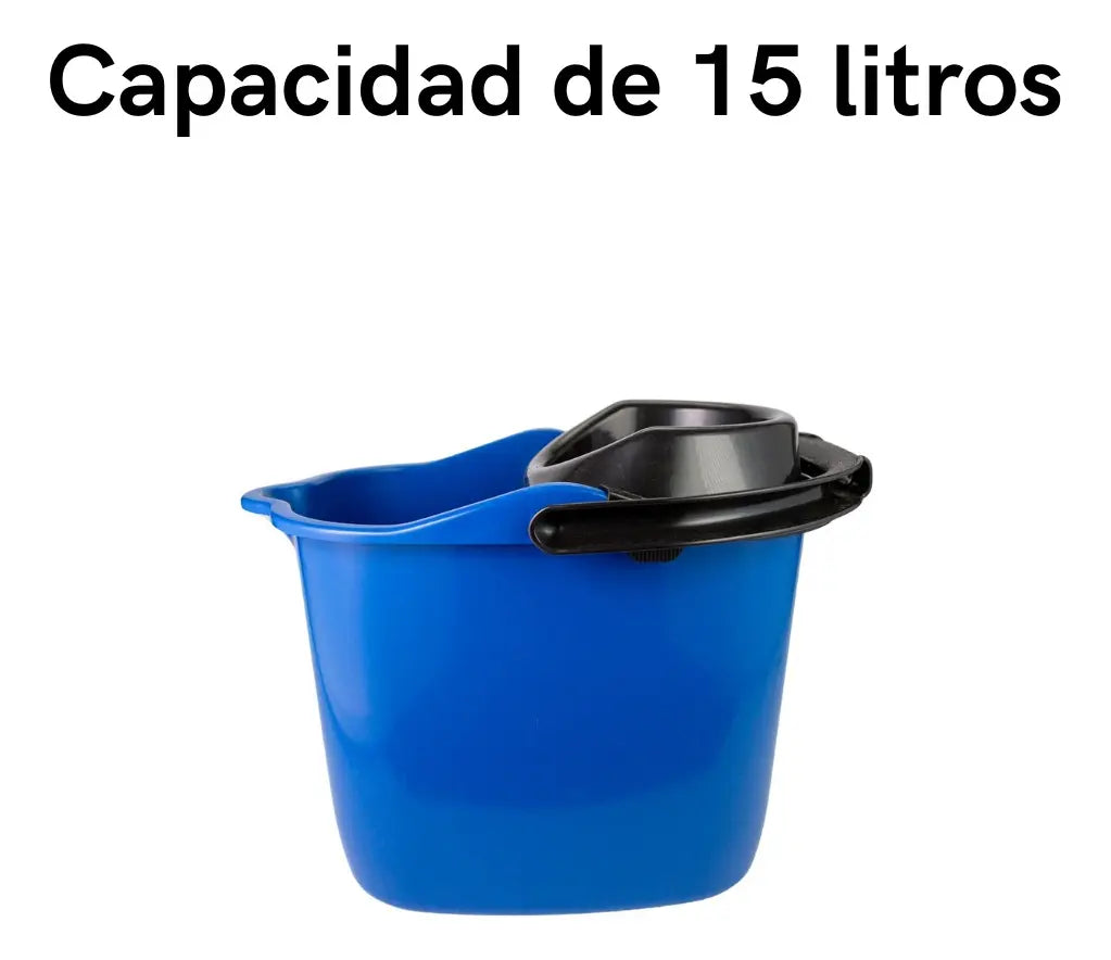 Cubeta Exprimidora con Canastilla 15 L Hogari