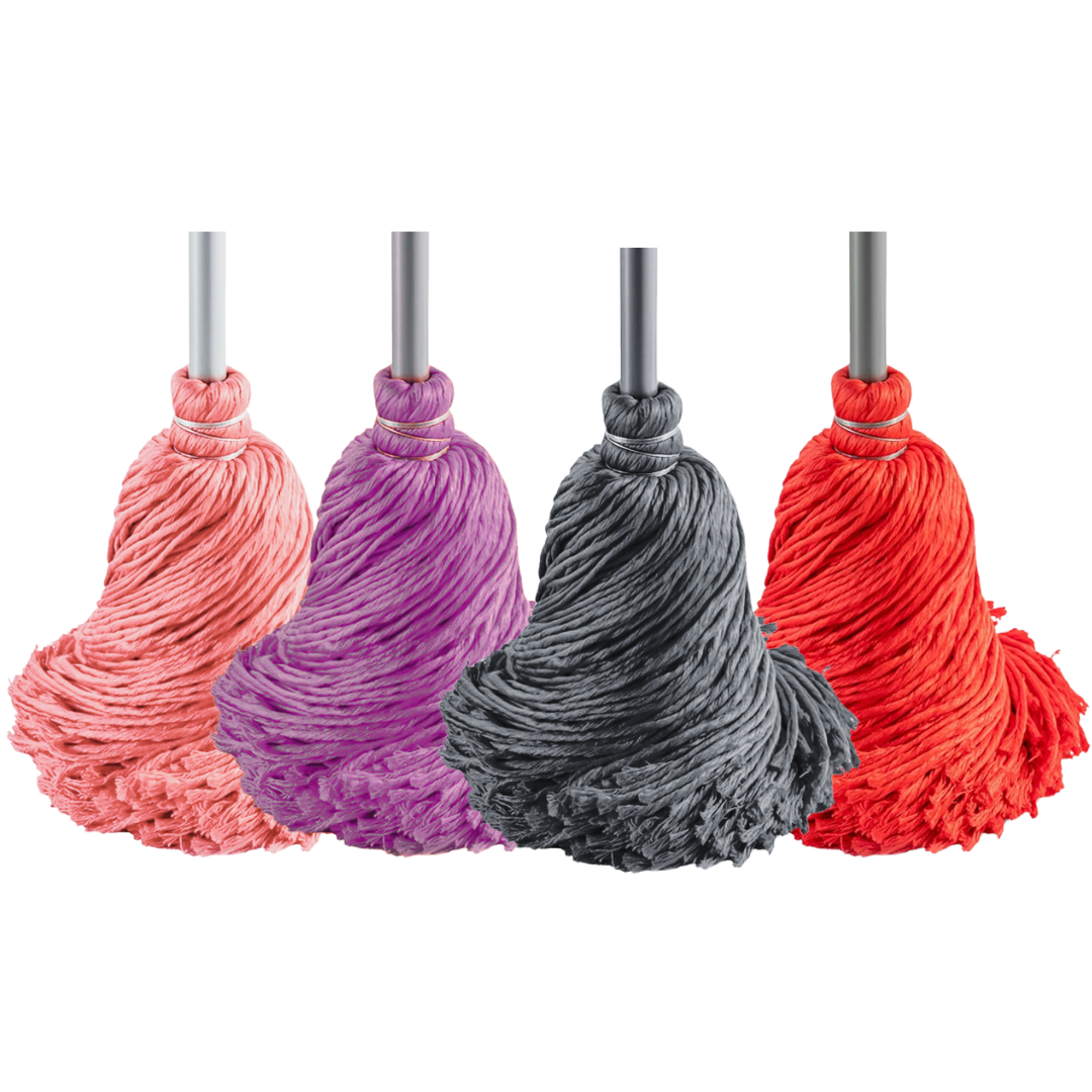Paquete de 4 Trapeadores de Microfibra Española Jumbo