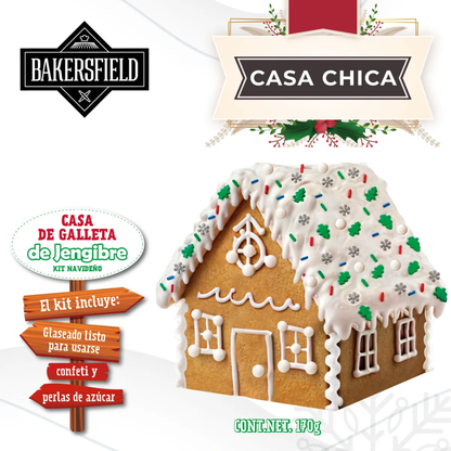 2 Casas De Jengibre Casita De Jengibre De Navidad Comestible