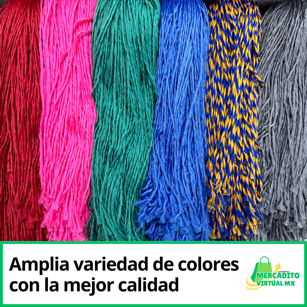 Paquete de 4 Trapeadores de Microfibra Española Jumbo