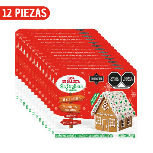 12 Casas De Jengibre Casita De Jengibre De Navidad Comestible