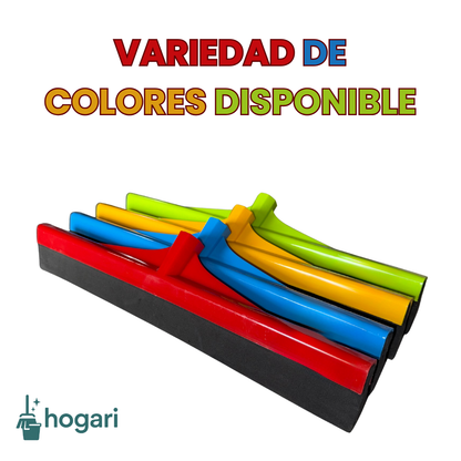 Docena de Jalador De Agua Hoja Doble De Neopreno 41 Cm Con Mango de madera