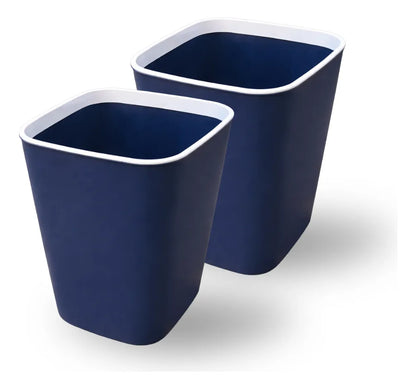 Bote De Basura Con Agarra Bolsa 10 L 2 Pzs