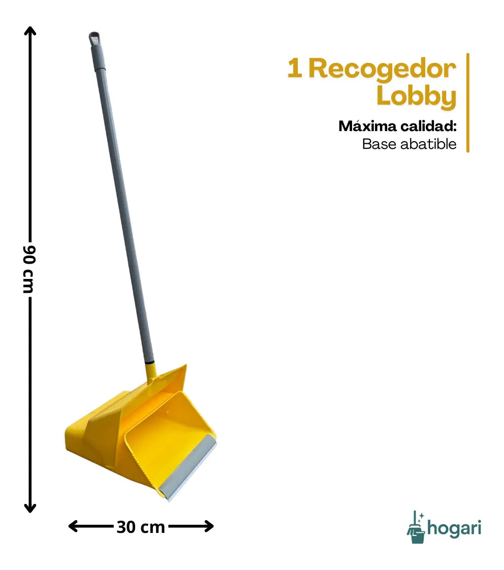 Recogedor De Balancín Con Depósito Tipo Lobby Hotelero Hogari