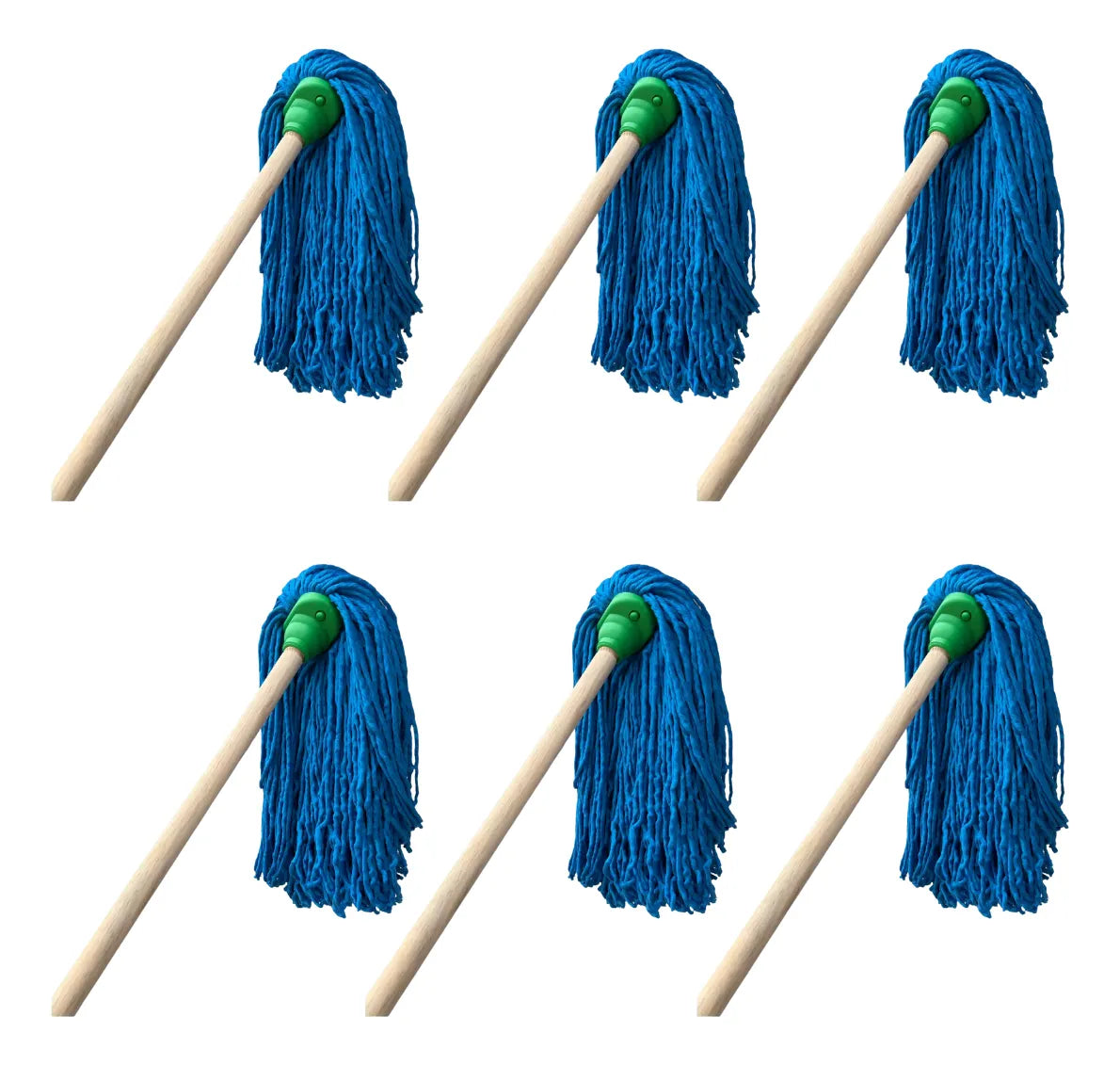 6 Pack Trapeador De Microfibra Española Chico