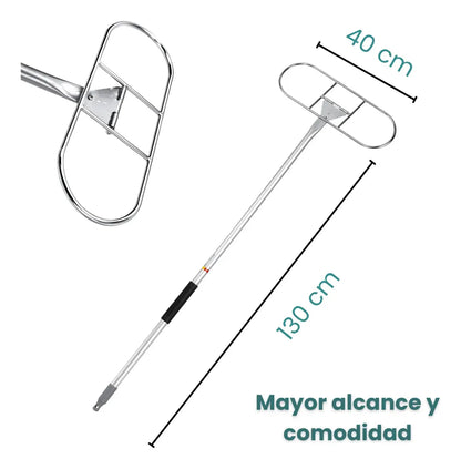 Base Metálica Para Mop Resistente 40 cm Hogari
