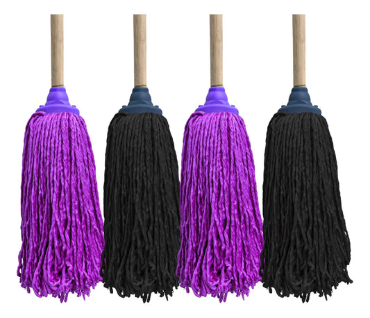 Trapeadores de microfibra española chicos originales Hogari, paquete de 4