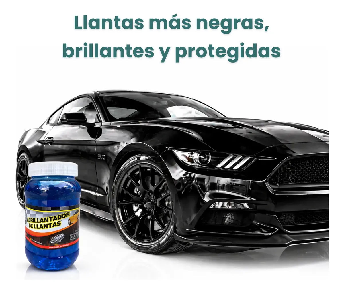 Gel Azul Abrillantador De Llantas 500 ml Hogari