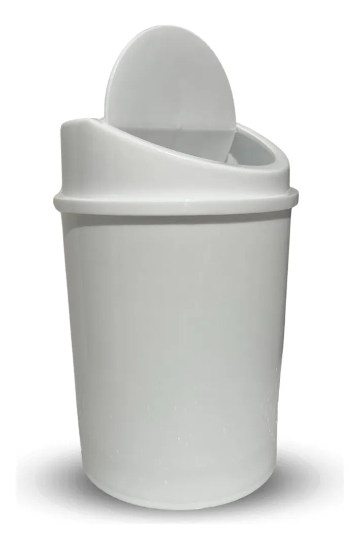 Cesto - Bote De Basura Chico Con Tapa Tipo Balancín Ferplast