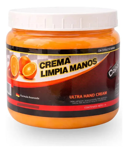 Crema Desengrasante Para Manos - Mecánicos 1 L