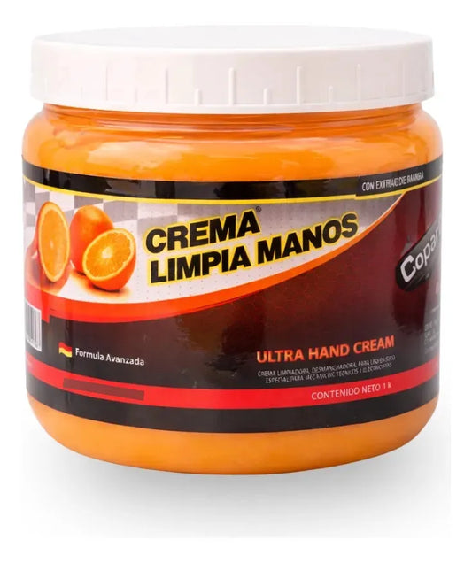 Crema Desengrasante Para Manos - Mecánicos 1 L