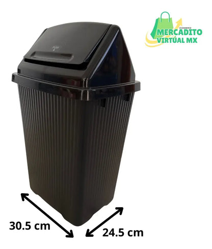 Bote de Basura de Plástico 30 Litros Balancin Hogari
