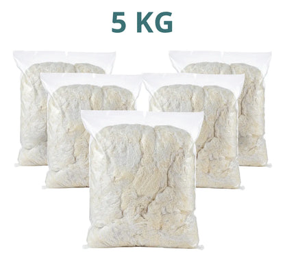 Estopa Blanca Fina De Limpieza 5 kg Hogari
