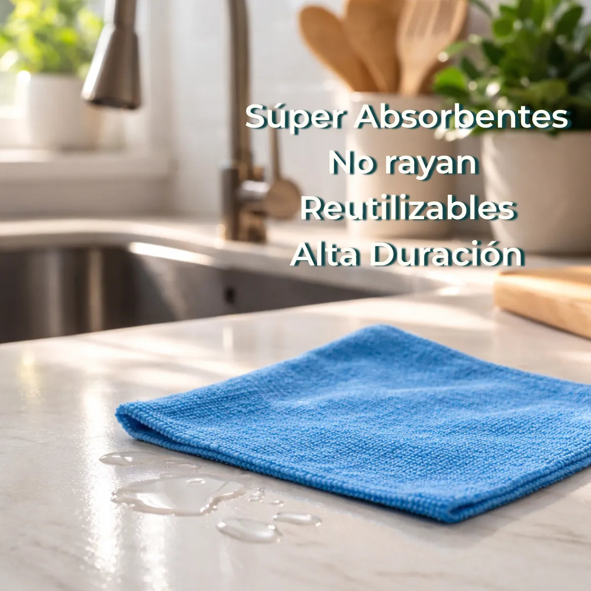 Trapos de Microfibra Multiusos 32 x 32 cm Hogari