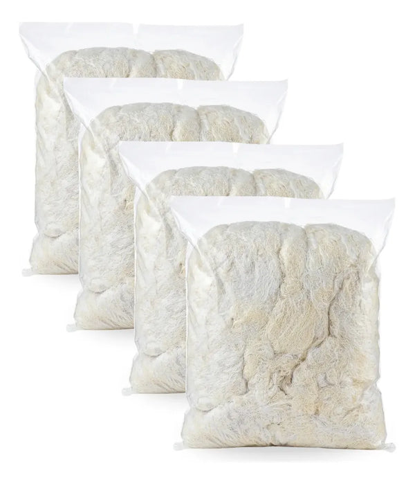 Estopa Blanca Fina De Limpieza 4 kg