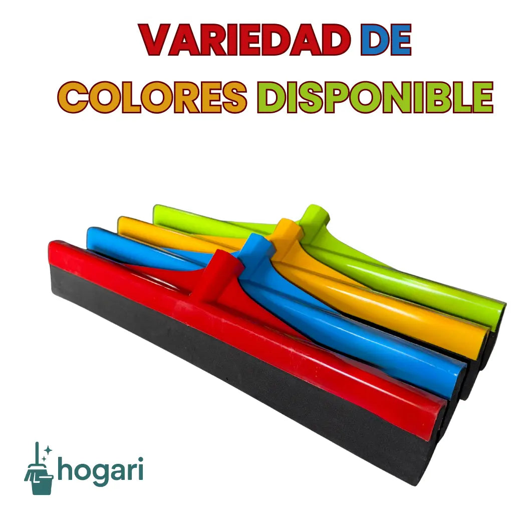 24 Jaladores De Agua Hoja Doble De Neopreno 41 Cm Con Bastón Hogari