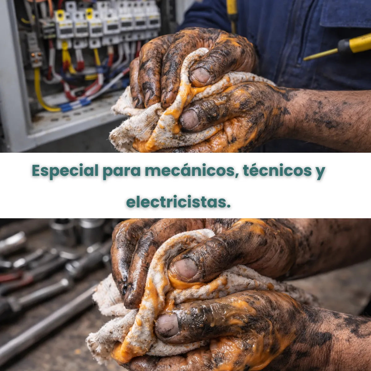 Crema Desengrasante Para Manos - Mecánicos 1 L Hogari