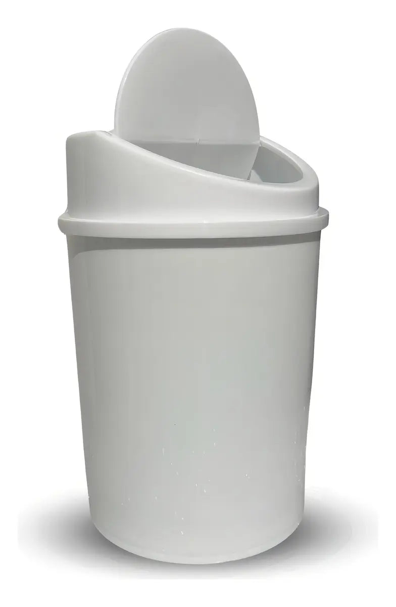 Cesto - Bote De Basura Chico Con Tapa Tipo Balancín Ferplast (2)