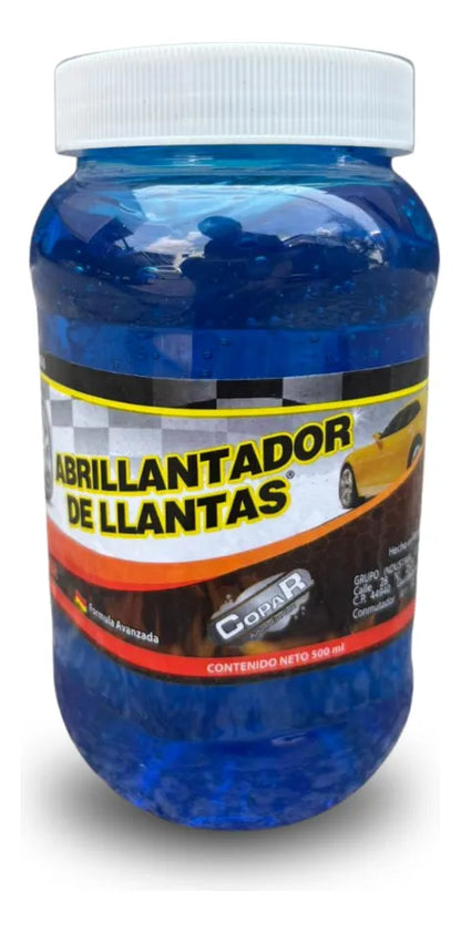 Gel Azul Abrillantador De Llantas 500 ml